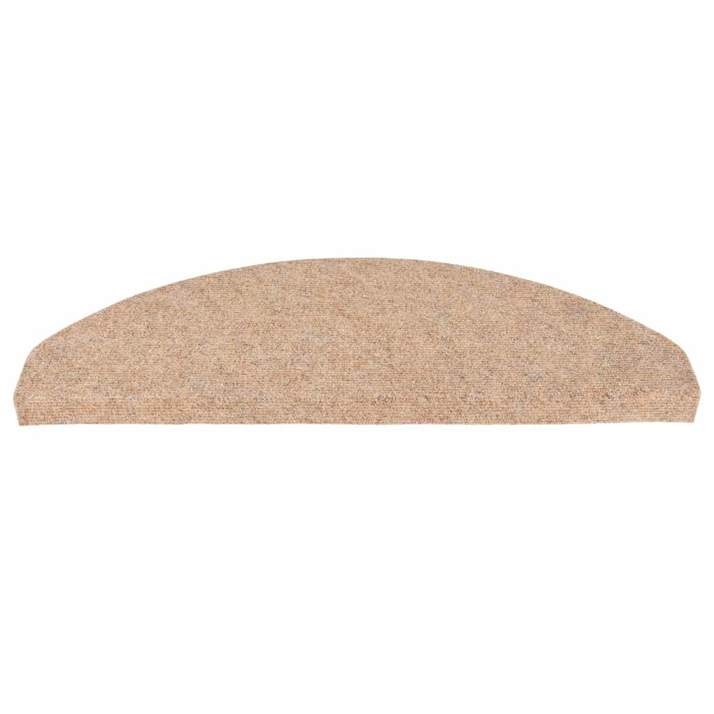 Stufenmatten Selbstklebend 15 Stk. 56x17x3 cm Beige