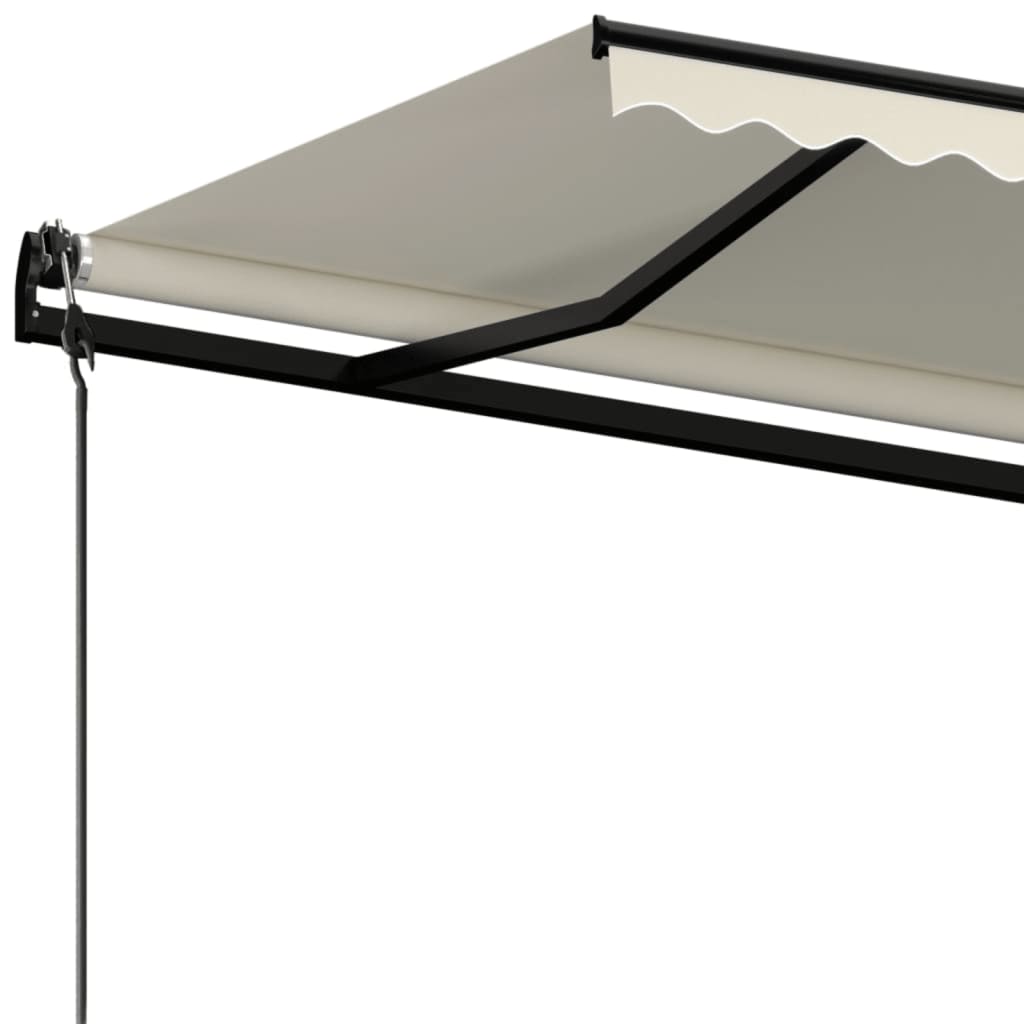 Markise Automatisch Einziehbar 350x250 cm Creme