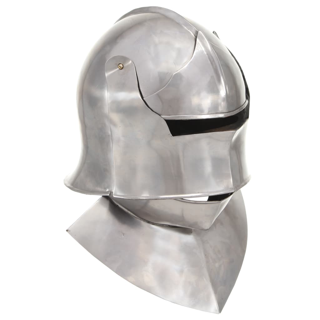 Preußische Pickelhaube Antik Replik für LARP Schwarz Stahl