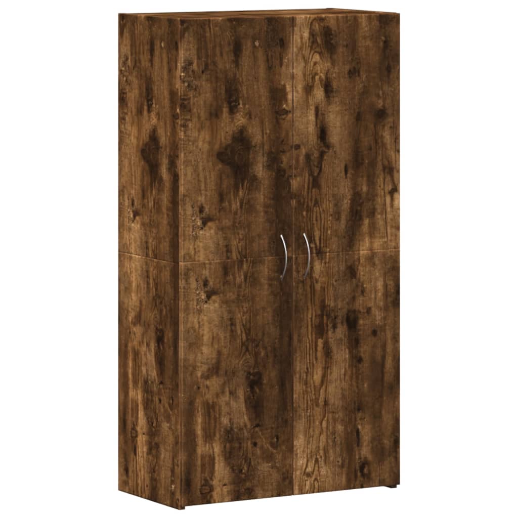 Aktenschrank Weiß 60x32x153 cm Holzwerkstoff