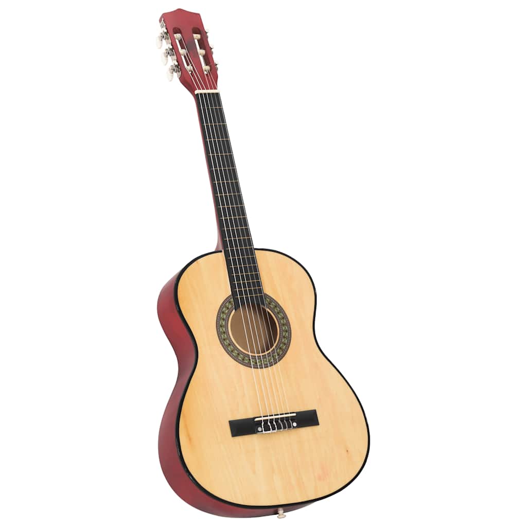 Klassische Gitarre für Anfänger 4/4 39" Lindenholz