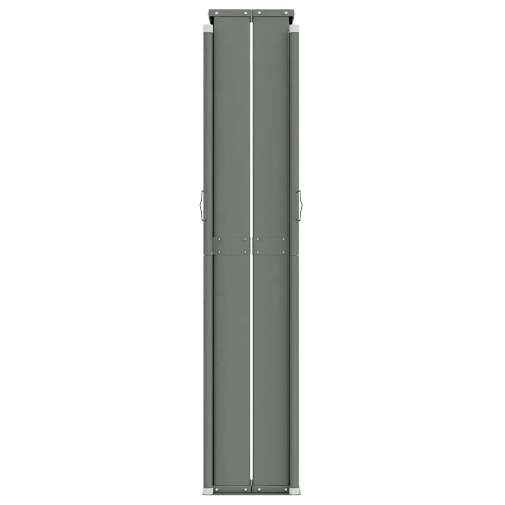 Ausziehbare Seitenmarkise 160×600 cm Braun