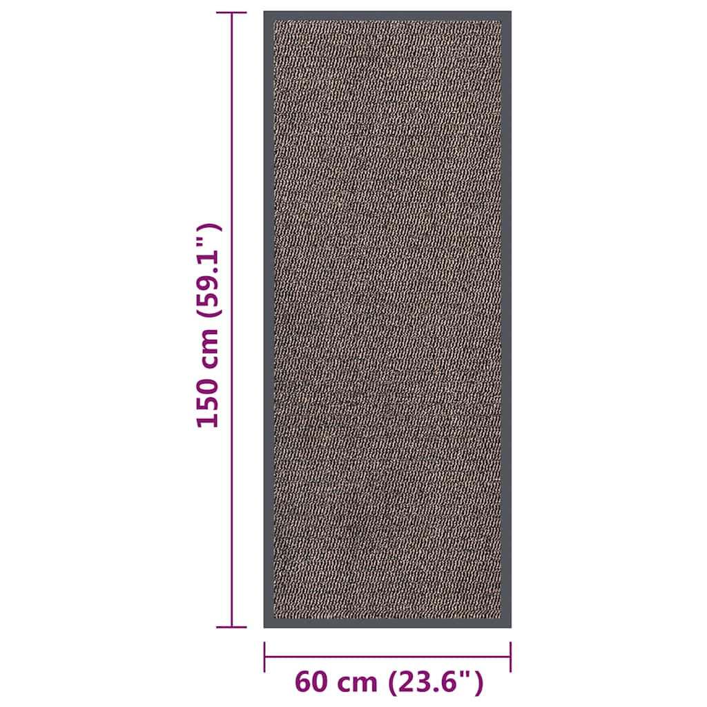 Schmutzfangmatte Rechteckig Getuftet 40x60 cm Anthrazit