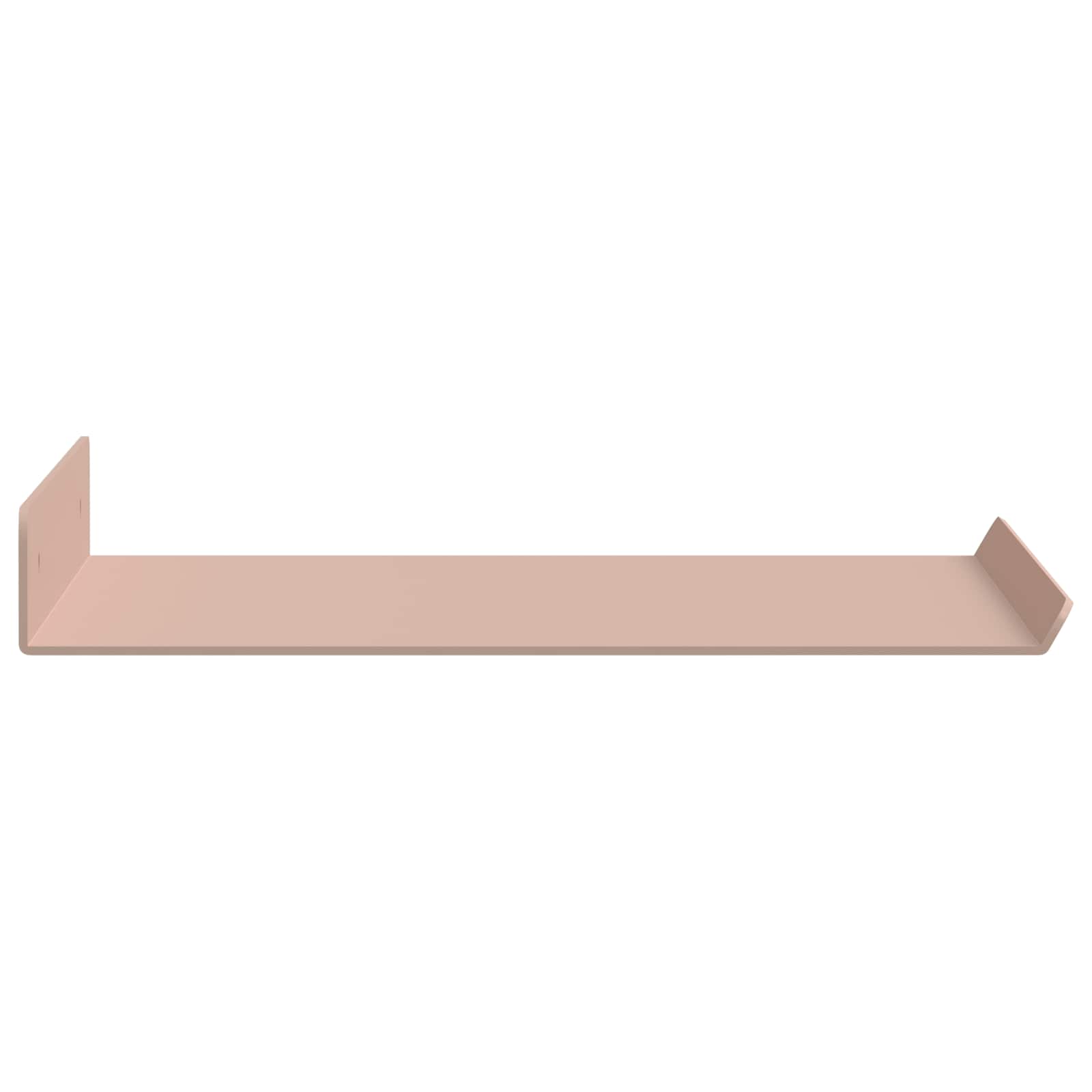 Schwebendes Regal 3 pcs Schwarz 40 x 9 x 2,5 cm Stahl
