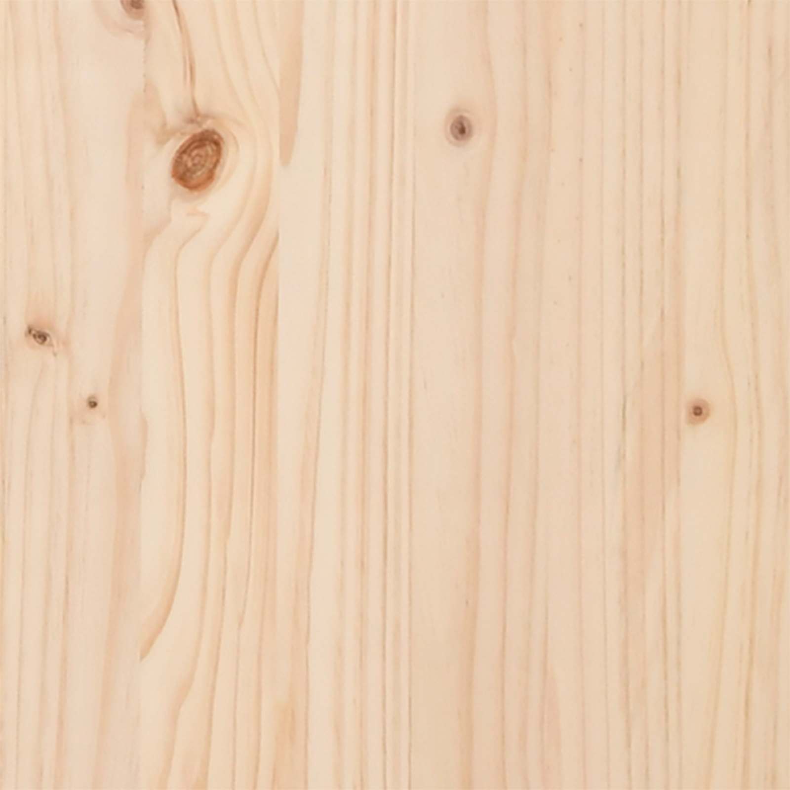 Scheunentür Natur 100 x 2,5 x 208 cm Massives Kiefernholz