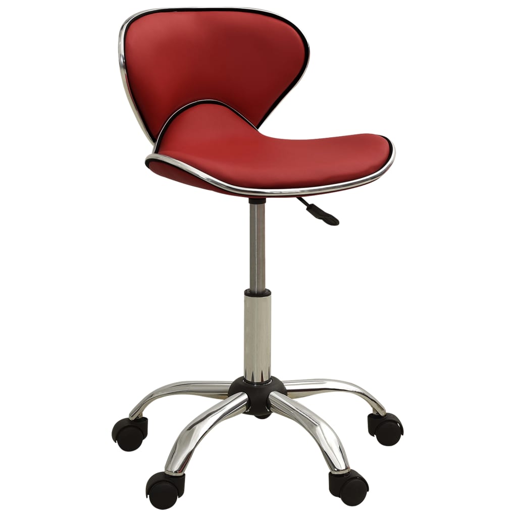 Friseur Rollhocker Rot