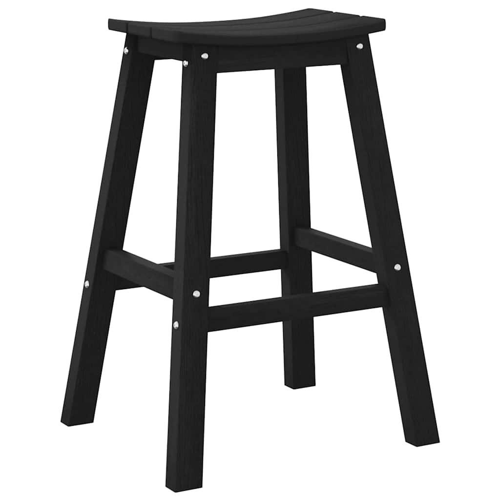 Barhocker 2 pcs Weiß 52 x 43 x 73,5 cm HDPE