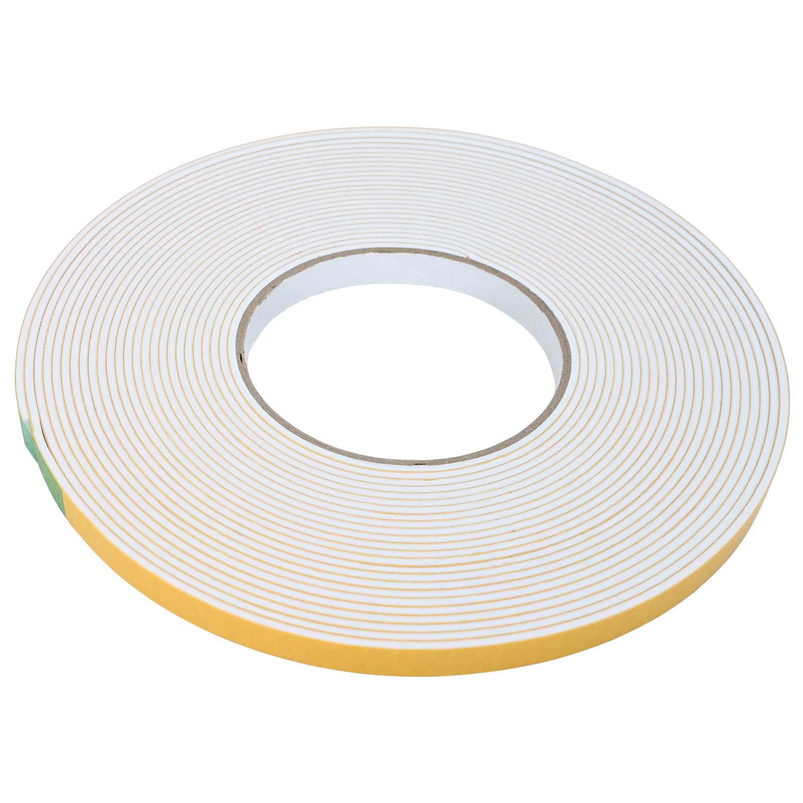 Selbstklebendes Schaumstoffband Schwarz 10mm x 10m CR-Schaum