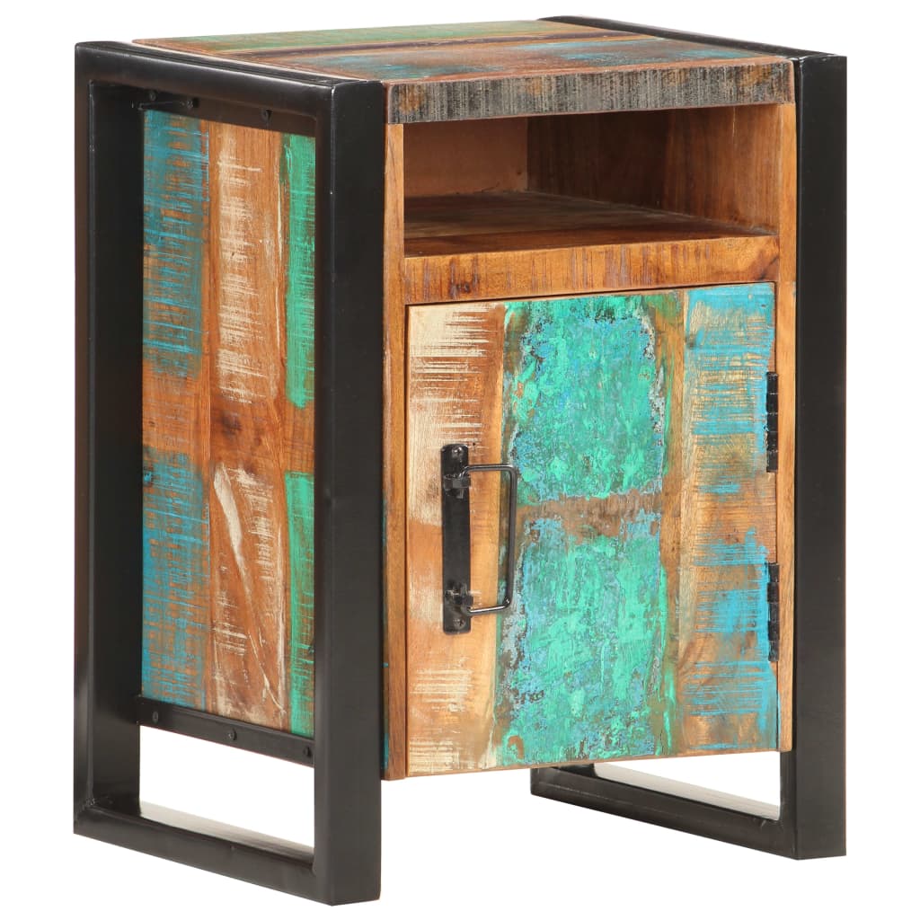 Nachttisch 40x35x55 cm Massivholz Mango