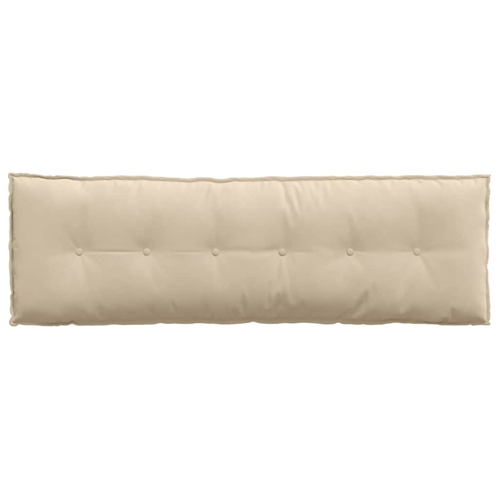 Rückenkissen Taupe 50 x 45 cm Mikrofaserstoff