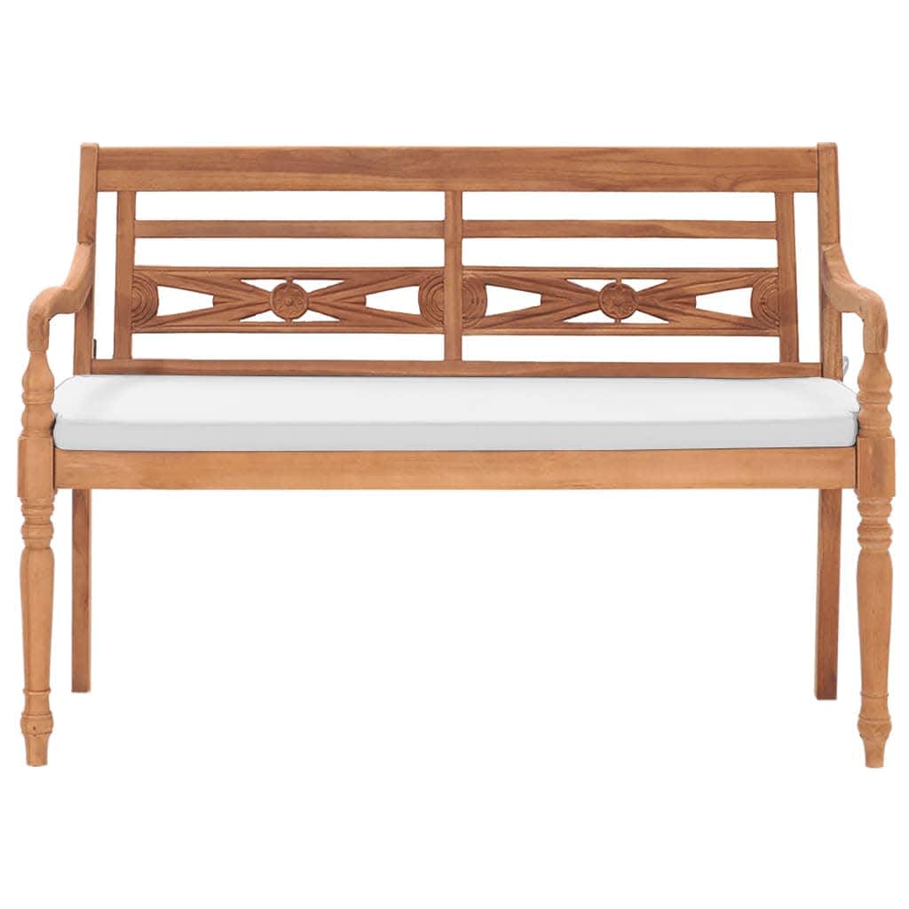 Batavia-Sitzbank 150 cm Massivholz Teak