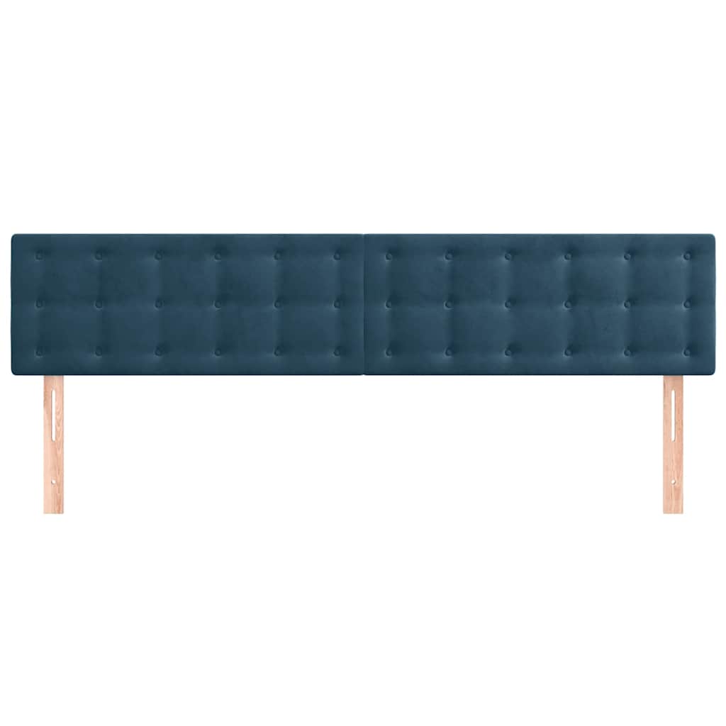 Kopfteil Hellgrau 80x5x118/128 cm Samt