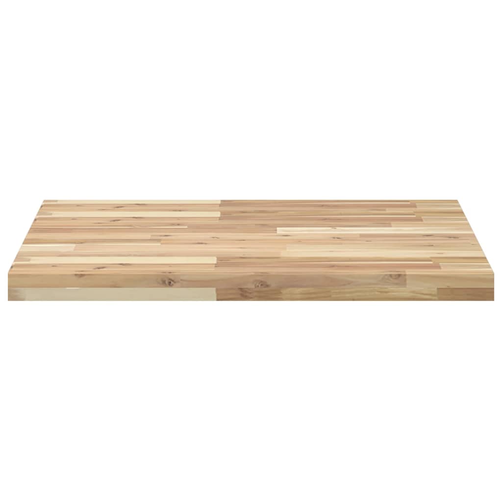 Tischplatte Rund Ø40x2 cm Massivholz Akazie