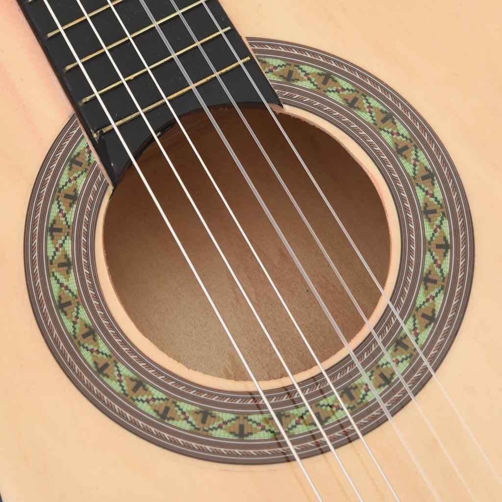 12.-tlg. Klassische Gitarre Set für Anfänger 4/4 39