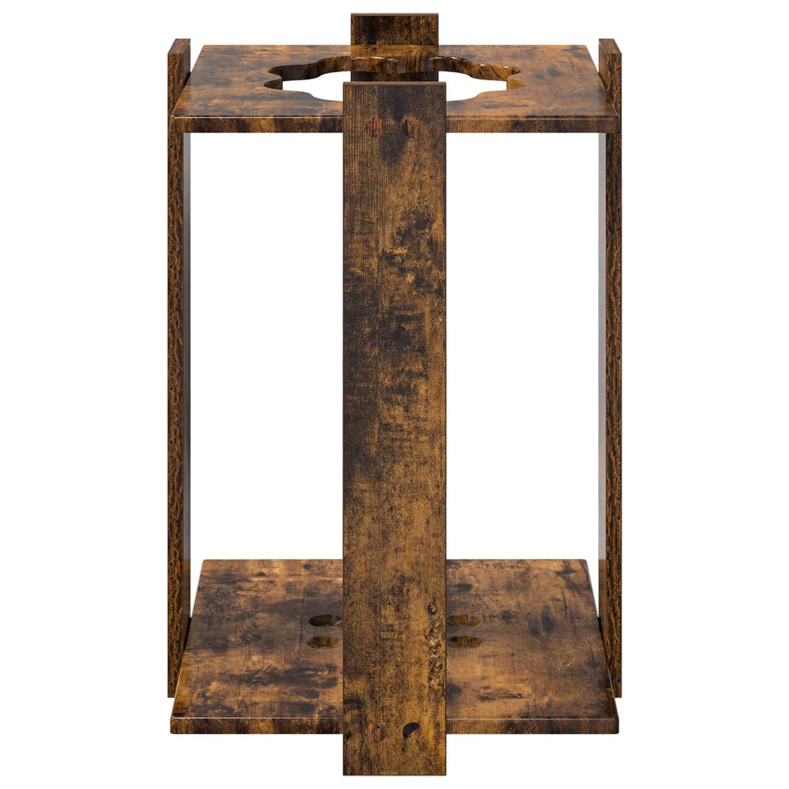 Billardqueue-Ständer Holzwerkstoff 42 x 43 x 60 cm Weiß