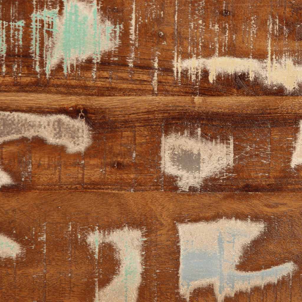 Couchtisch 90x50x36 cm Raues Massivholz Mango