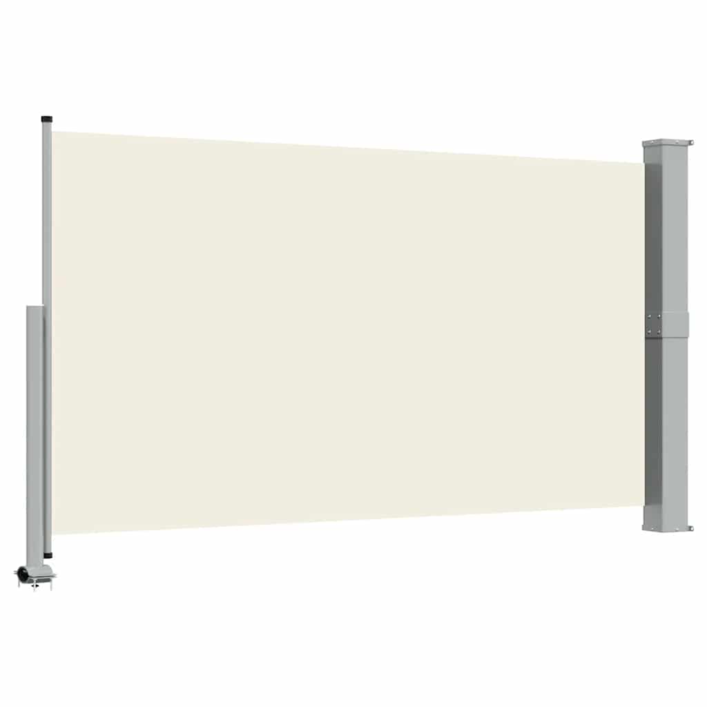 Seitenmarkise 60 x 300 cm 100% Polyester Eisen Stahl