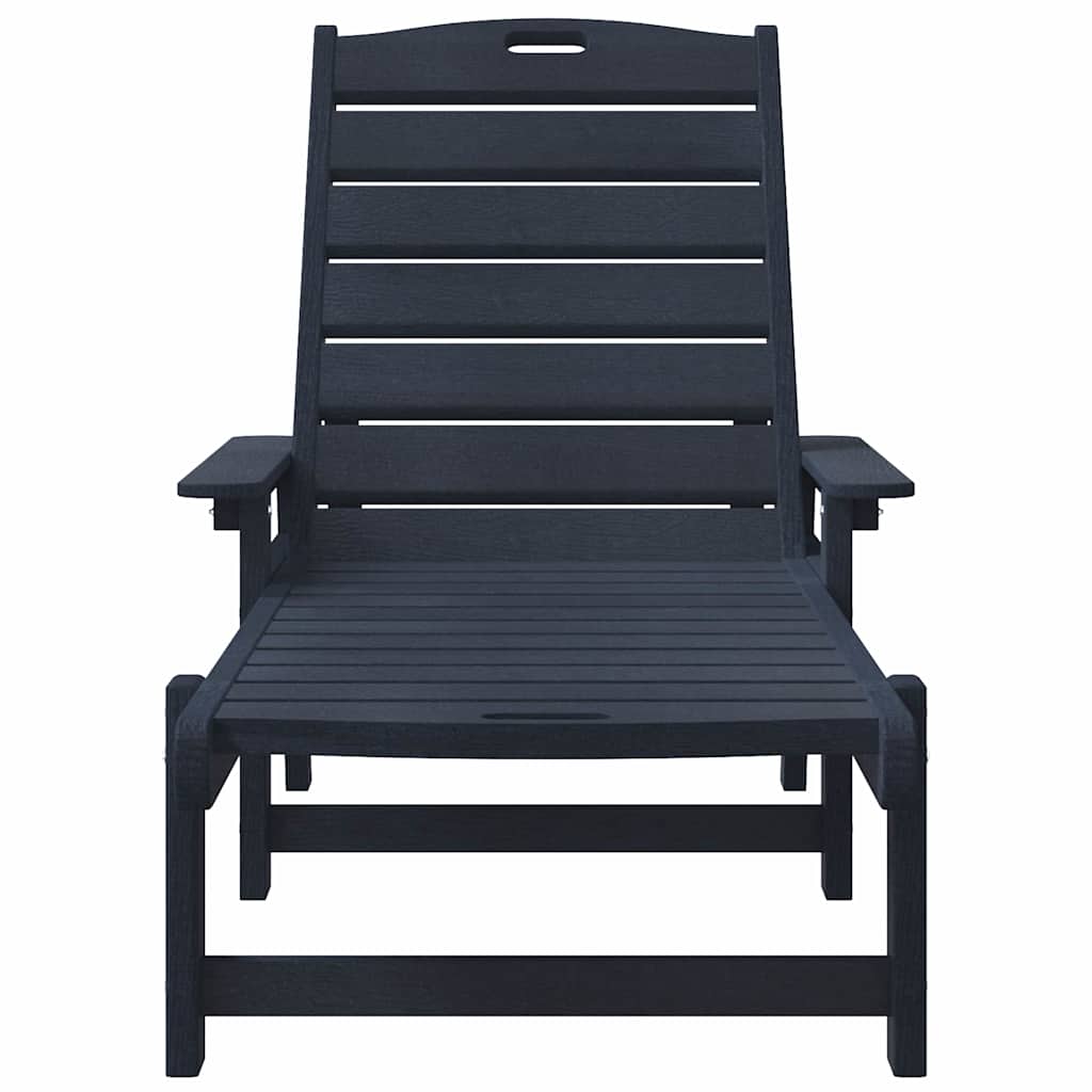 Sonnenliege 2 pcs Weiß 195,5 x 53 x 98,5 cm Polyethylen