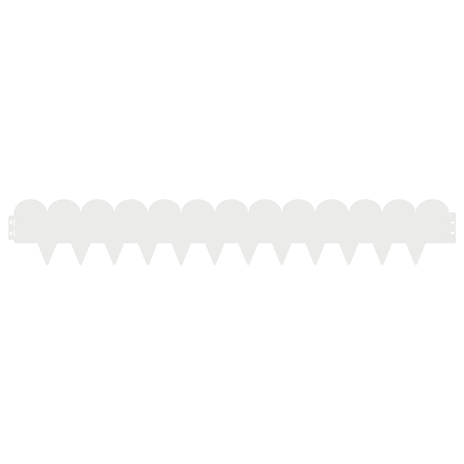 Raseneinfassung 10 pcs 103 x 15 cm Stahl Schwarz