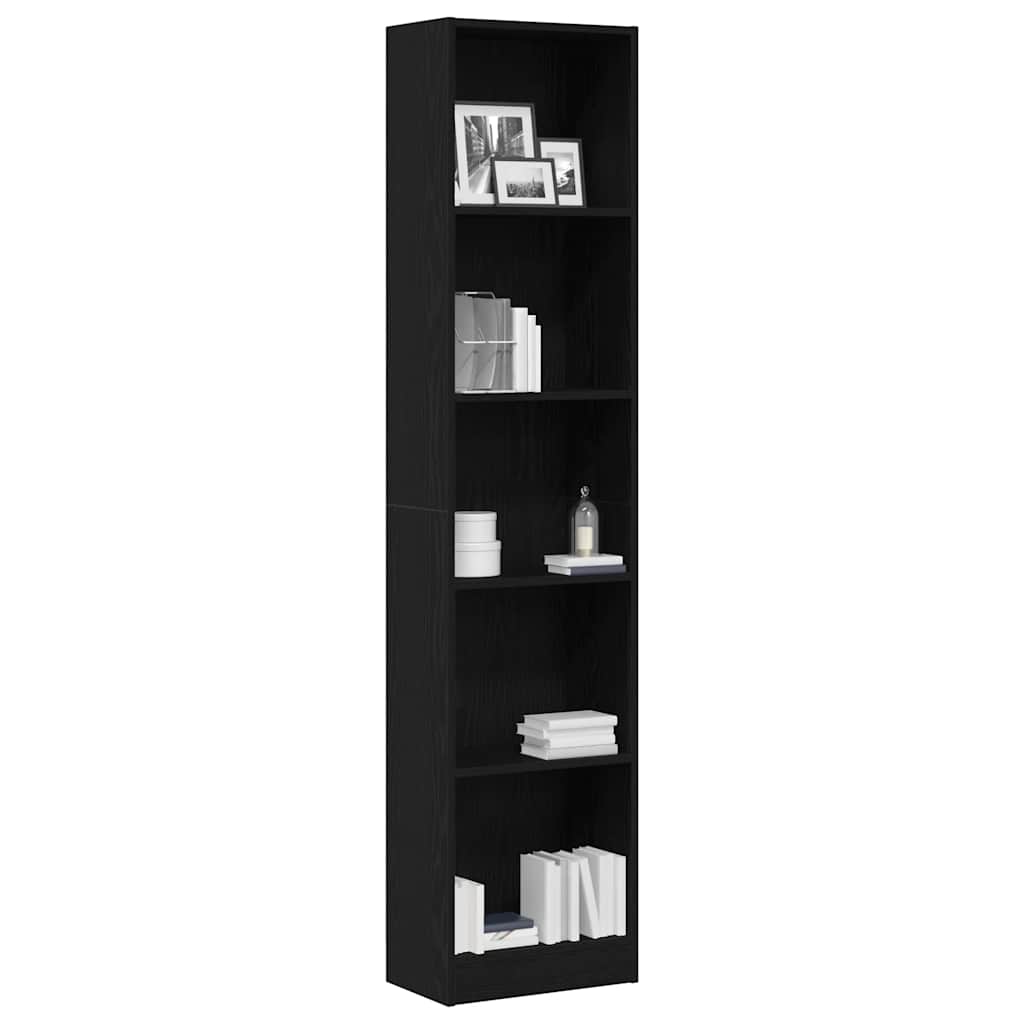 Bücherregal Weiß 40x24x75 cm Holzwerkstoff