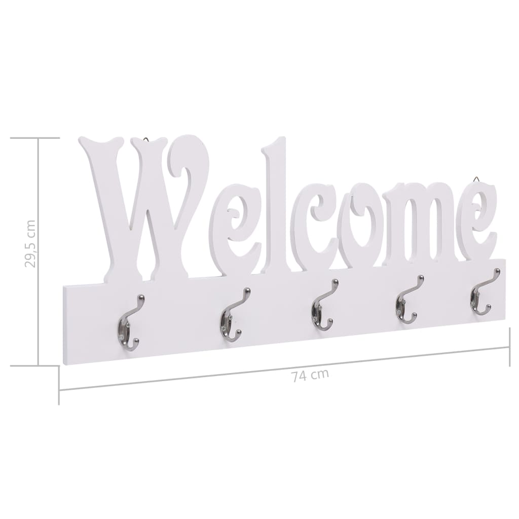Wandgarderobe HOME 50 x 23 cm