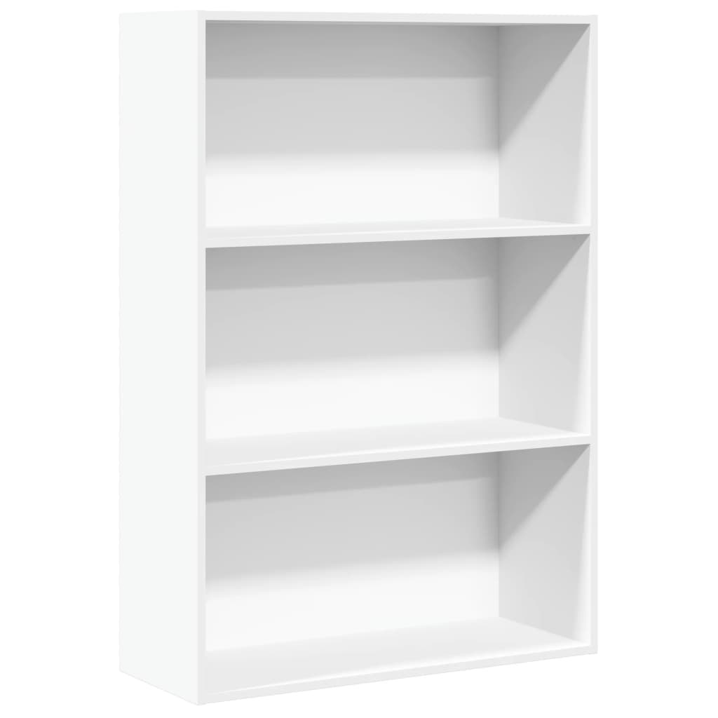 Bücherregal Weiß 80x30x189 cm Holzwerkstoff