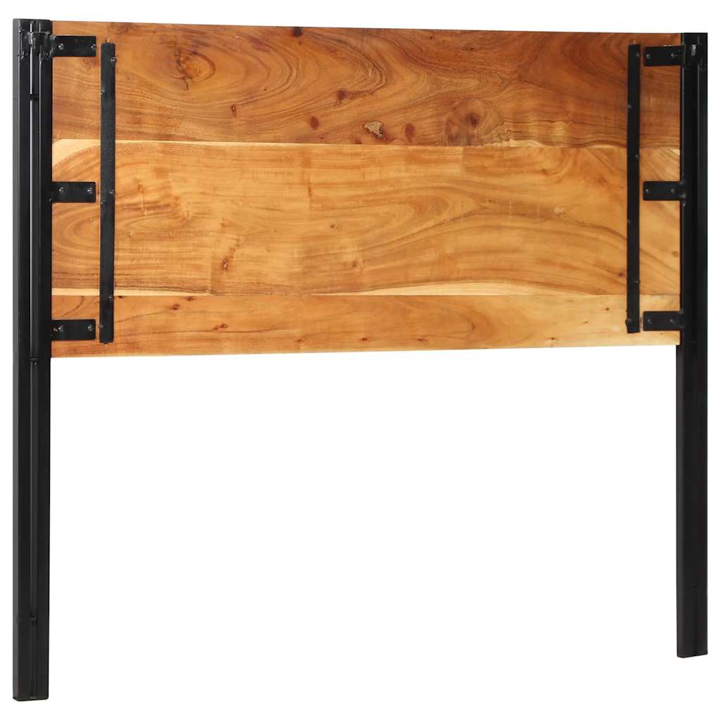 Kopfteil 100 cm Massivholz Mango und Eisen