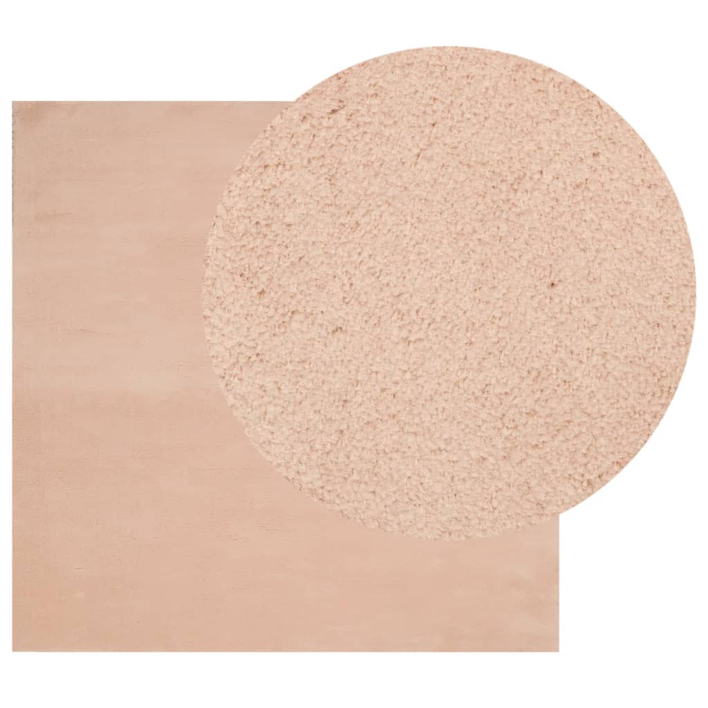 Teppich HUARTE Kurzflor Weich und Waschbar Anthrazit 60x110 cm