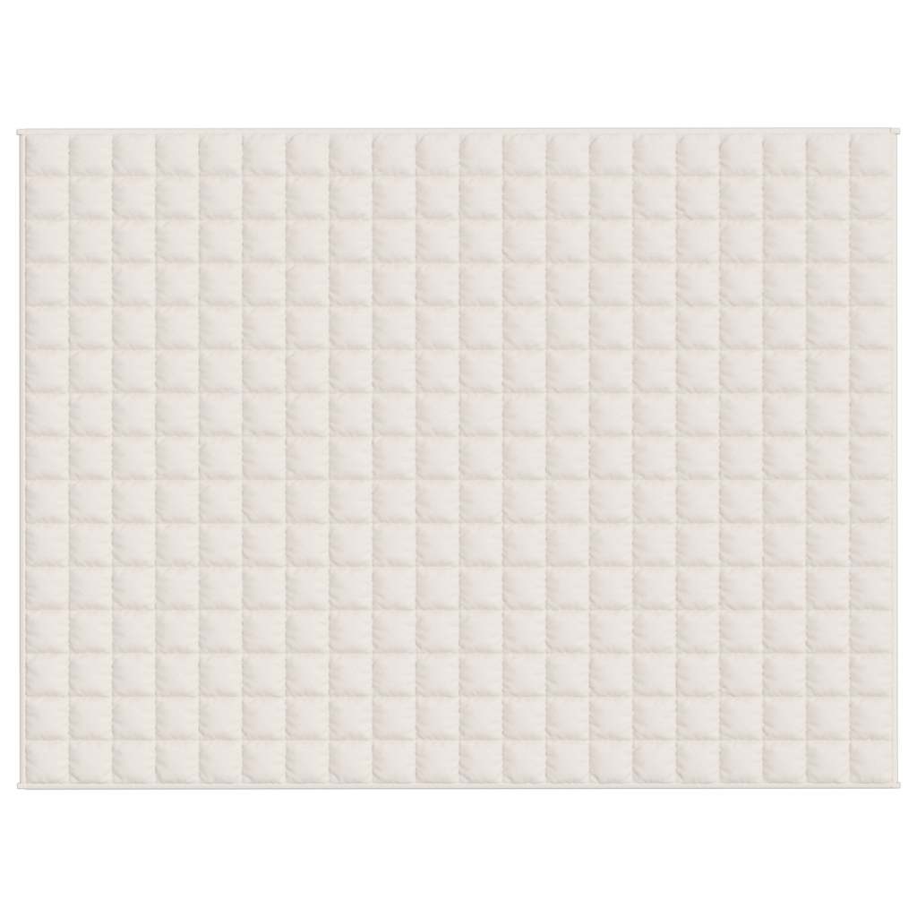 Gewichtsdecke Grau 122x183 cm 5 kg Stoff
