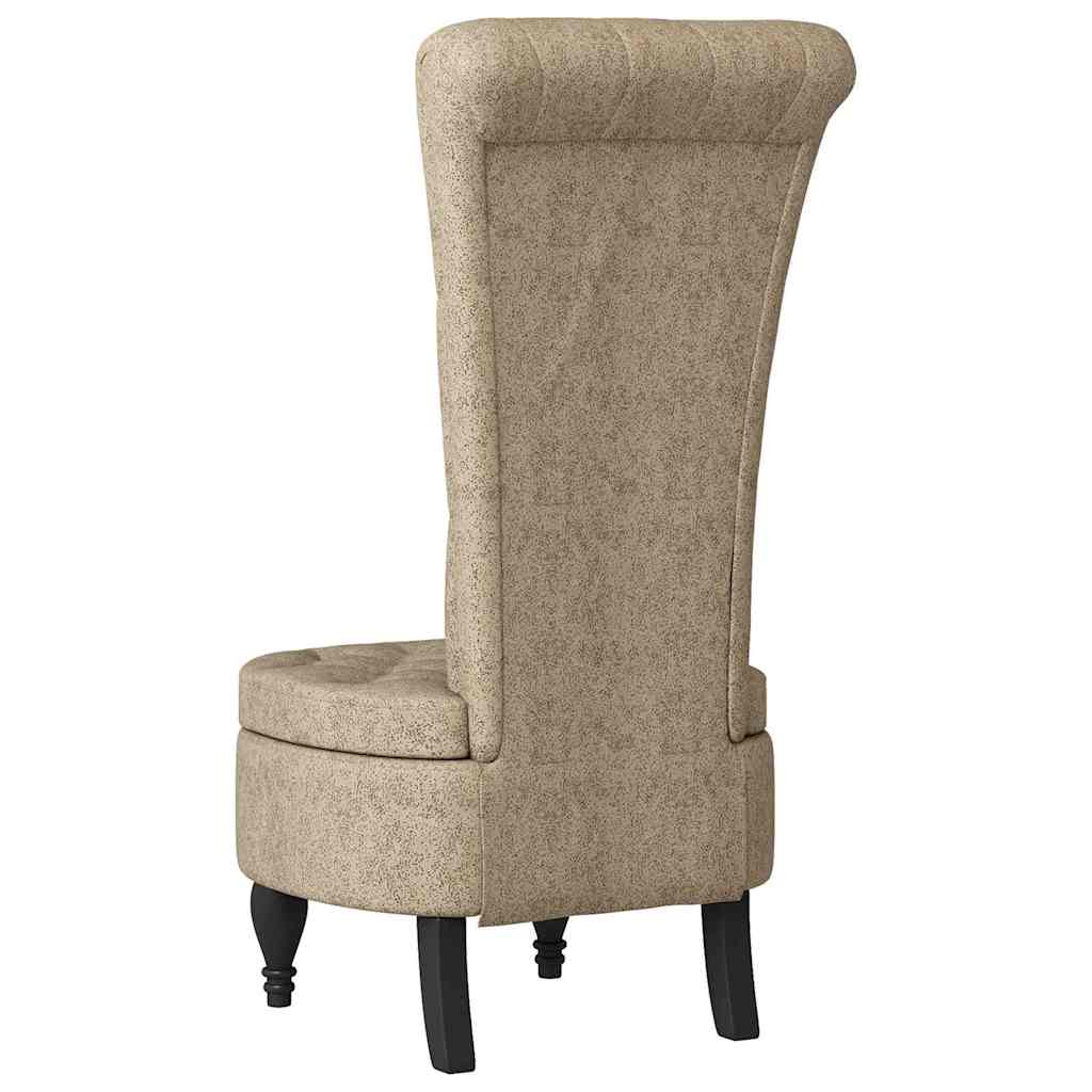 Schlafsessel Braun 56,5 x 70 x 110 cm Kunstwildleder