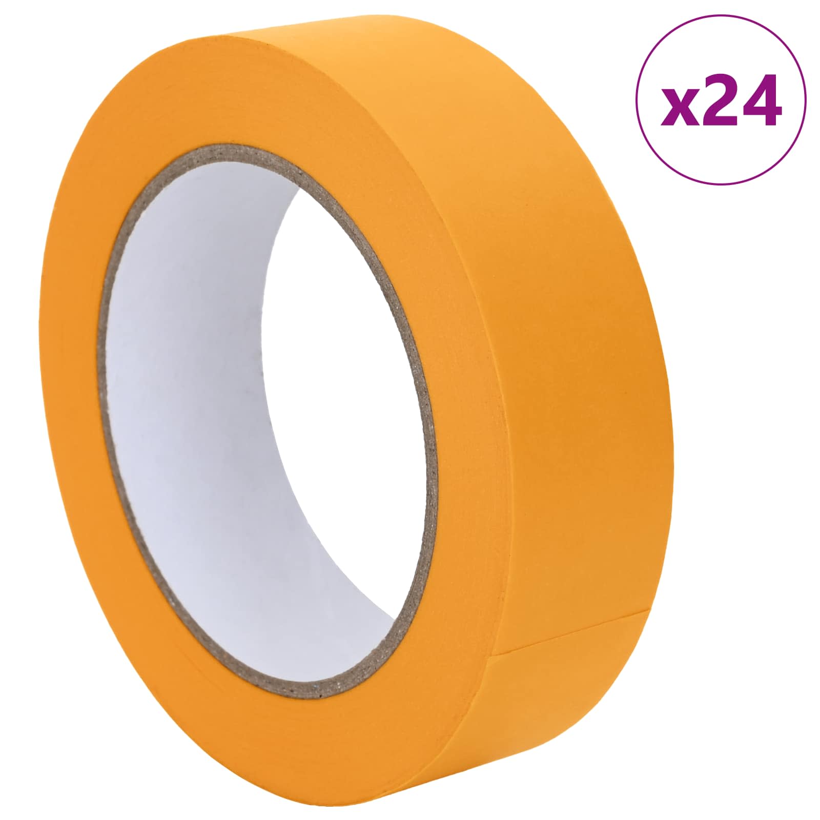 Malerklebebänder 6 pcs Gelb 19mm x 50m Papier