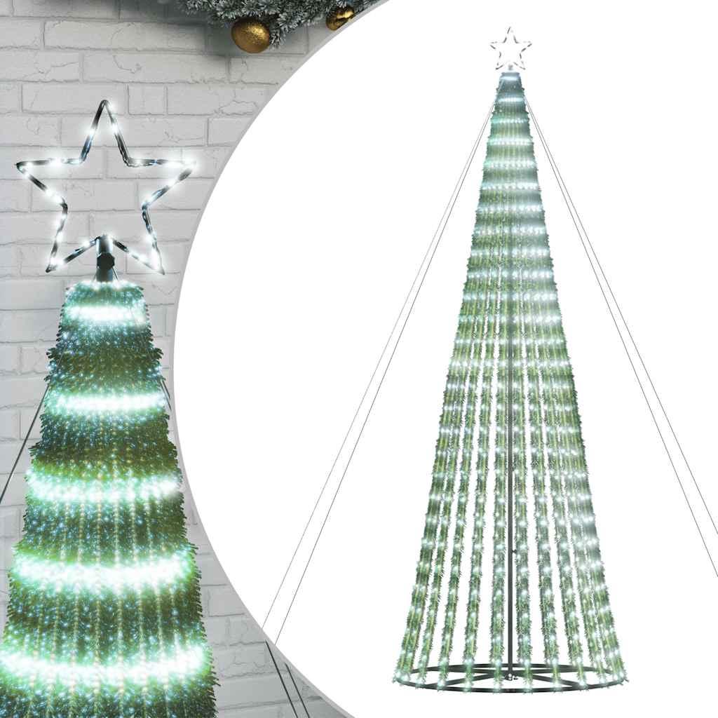 LED Weihnachtsbaum 275 LEDs Warmweiß 180 cm