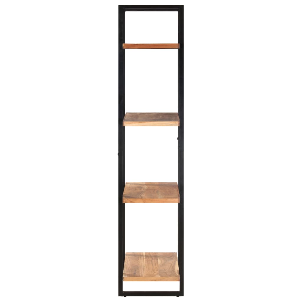 Bücherregal mit 4 Böden 80x40x180 cm Altholz Massiv