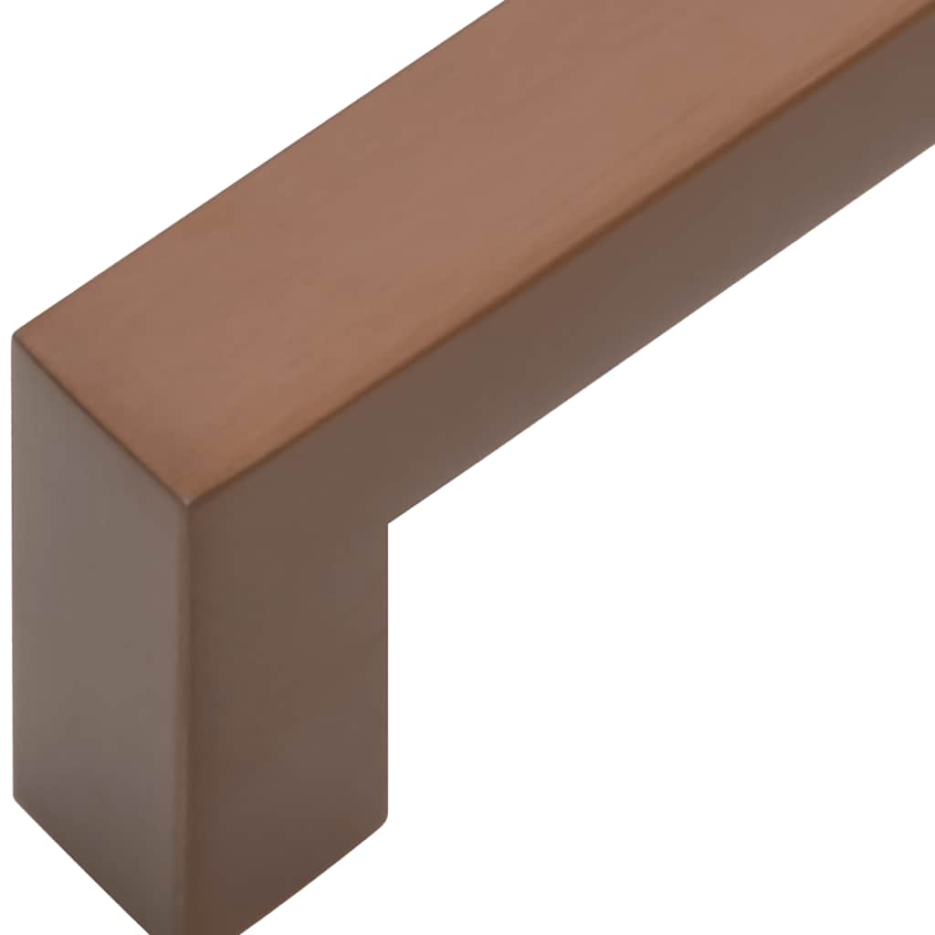 Möbelgriffe 10 Stk. Silbern 64 mm Edelstahl