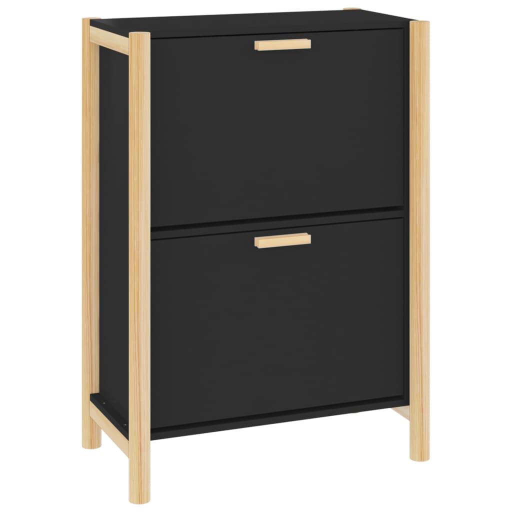 Schuhschrank Weiß 57,5x33x80 cm Holzwerkstoff