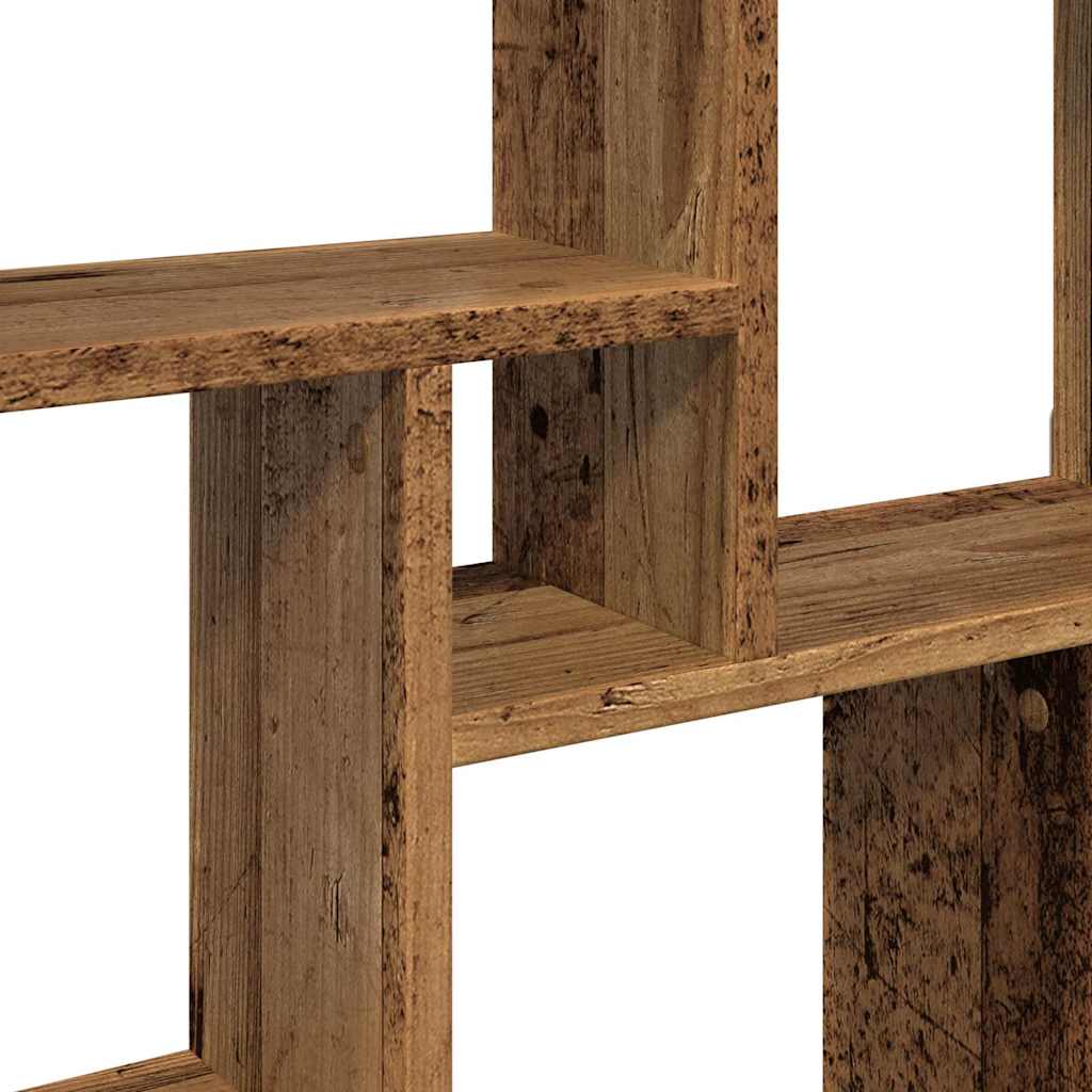 Würfelregal Weiß 78x15x93 cm Holzwerkstoff
