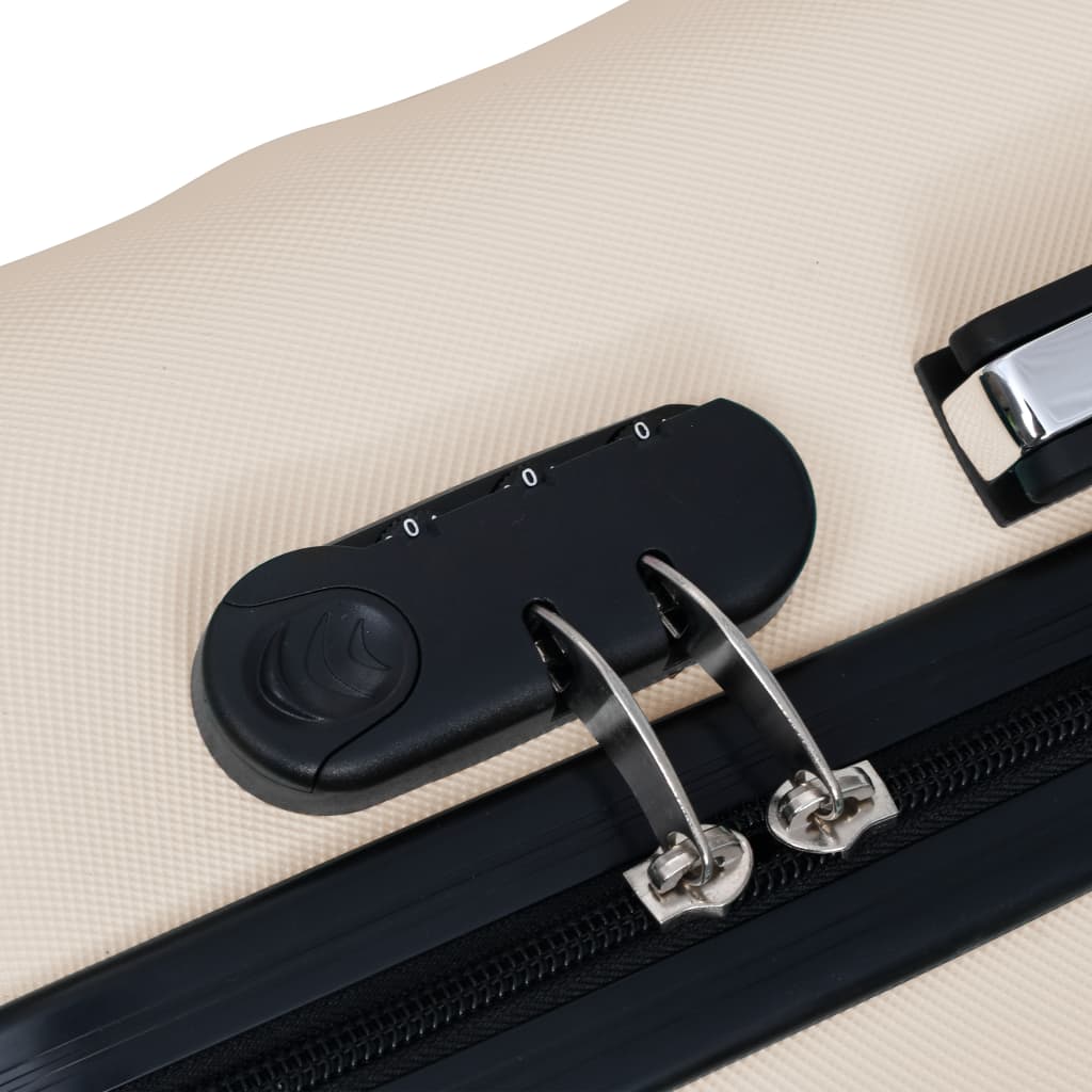 Hartschalen-Trolley Braun ABS