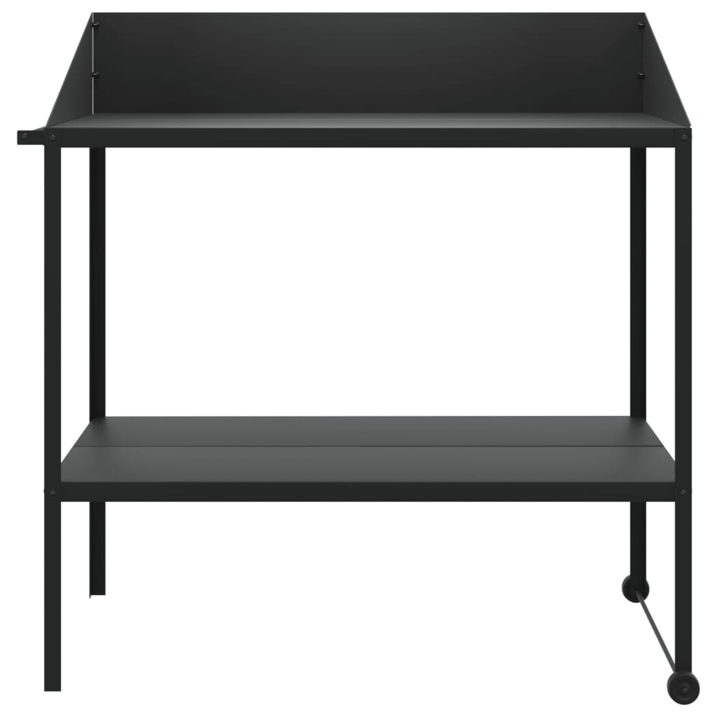 Pflanzenständer Anthrazit 56,5x54,5x100 cm Verzinkter Stahl