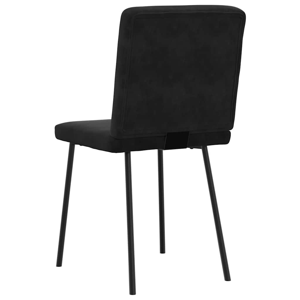 Esszimmerstühle 2 Stk. Hellgrau Samt