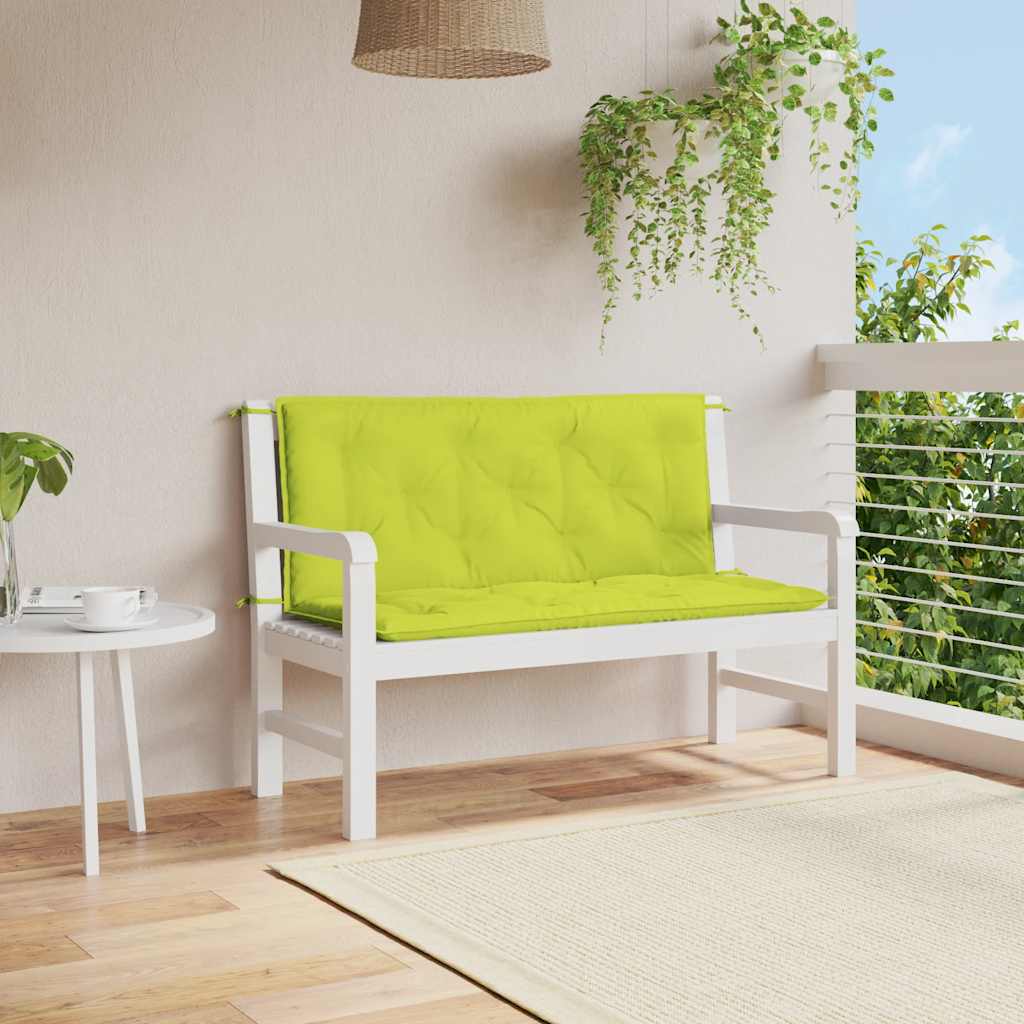 Gartenbank-Auflage Anthrazit 100x(50+50)x7 cm Oxford-Gewebe