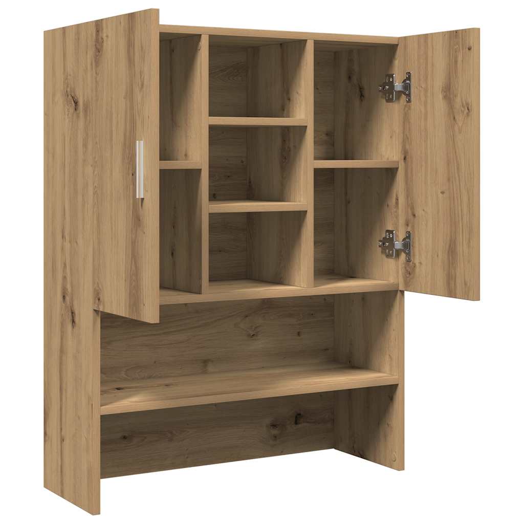 Waschmaschinenschrank Weiß 70,5x25,5x90 cm