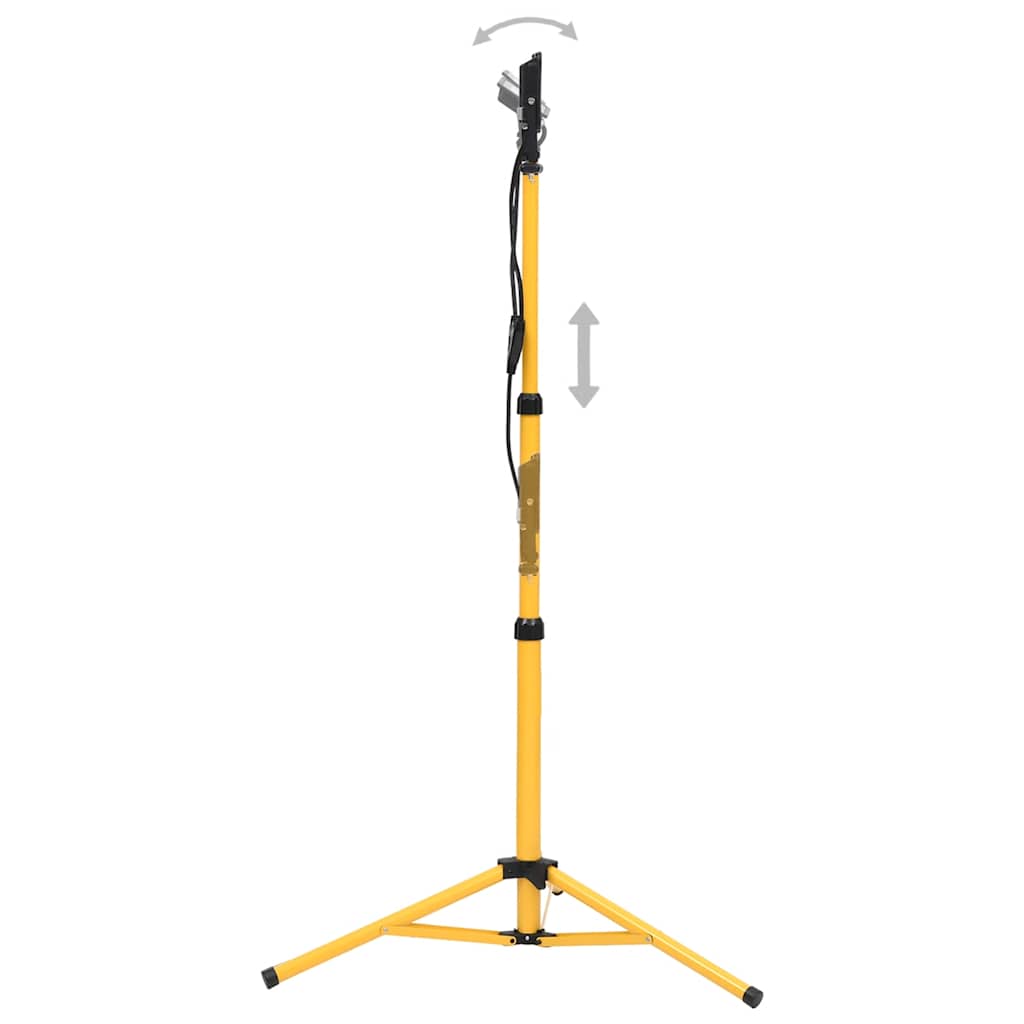 LED-Fluter mit Stativ 2x10 W Warmweiß