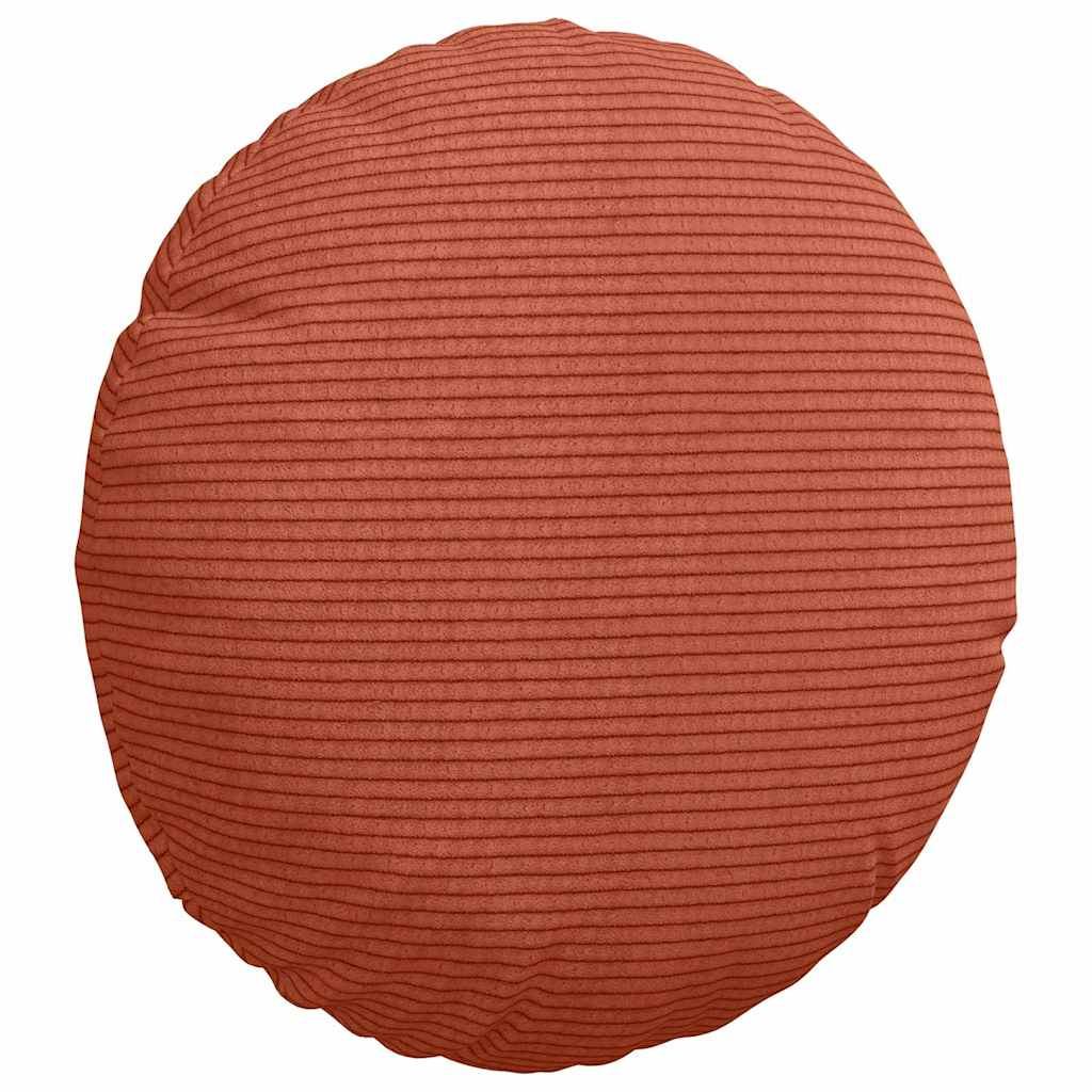 Sitzkissen 2 pcs Hellgrau Ø30 x 13 cm Cordstoff