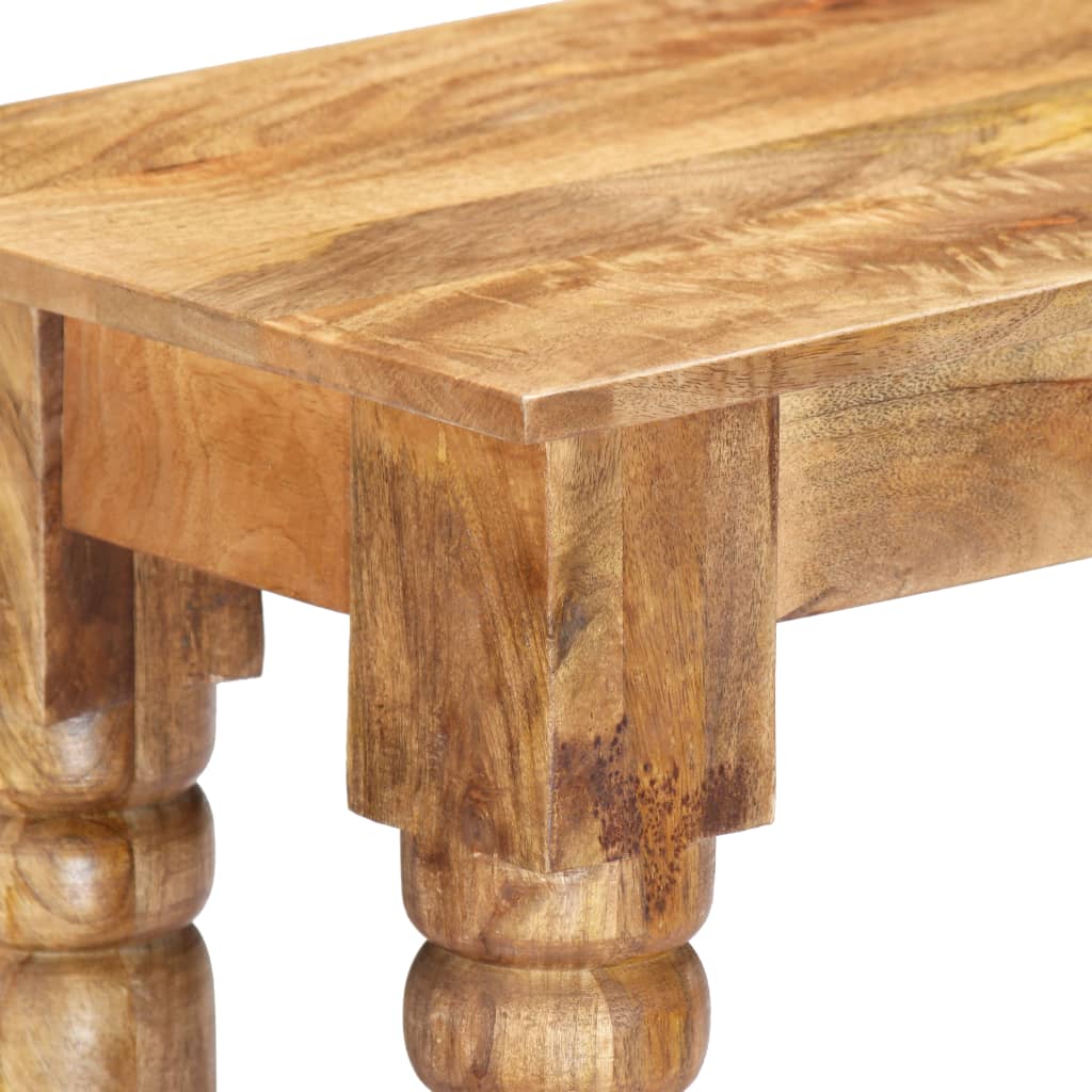 Beistelltisch 43×43×40 cm Massivholz Mango