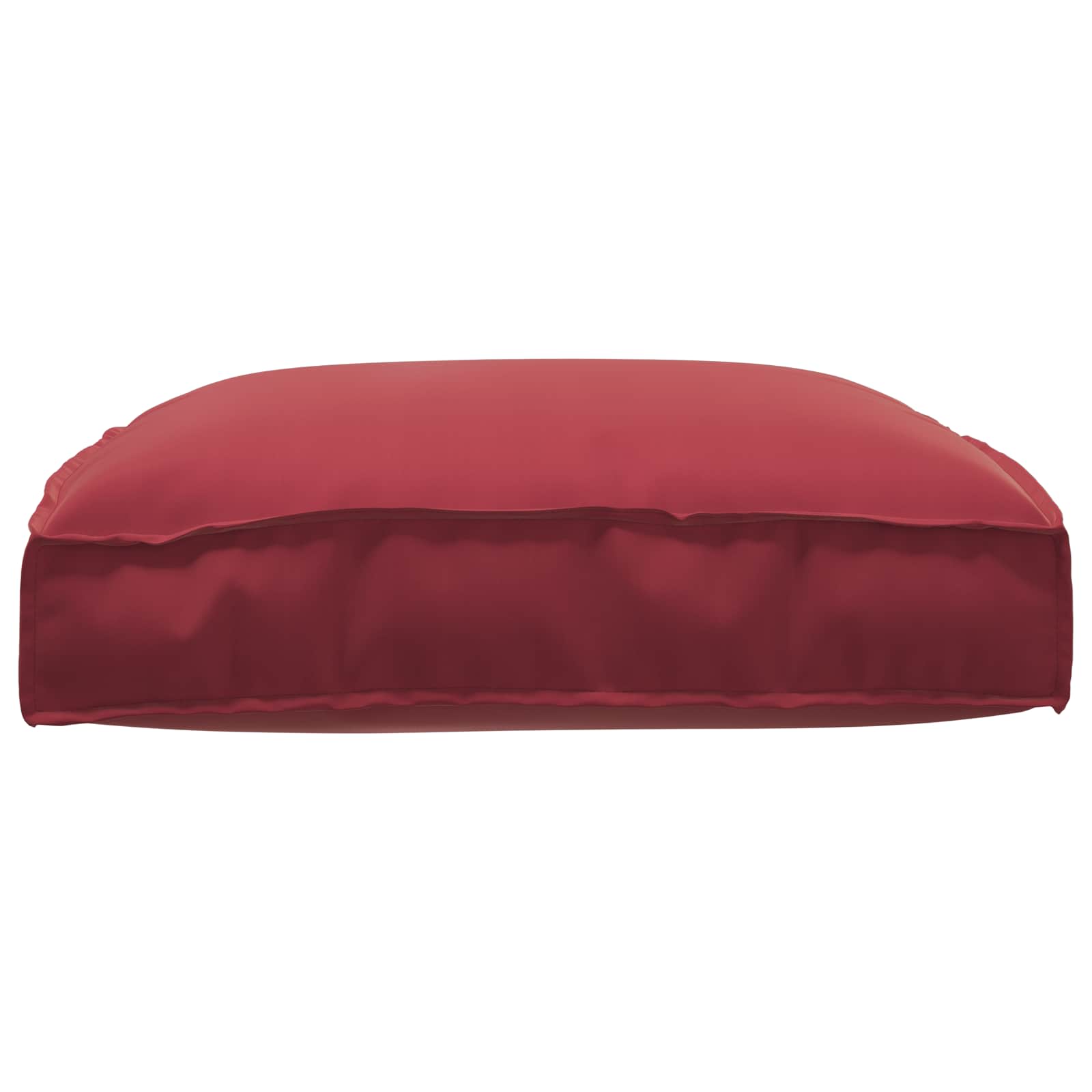 Kissen Anthrazit 80 x 80 x 12 cm Oxford-Stoff