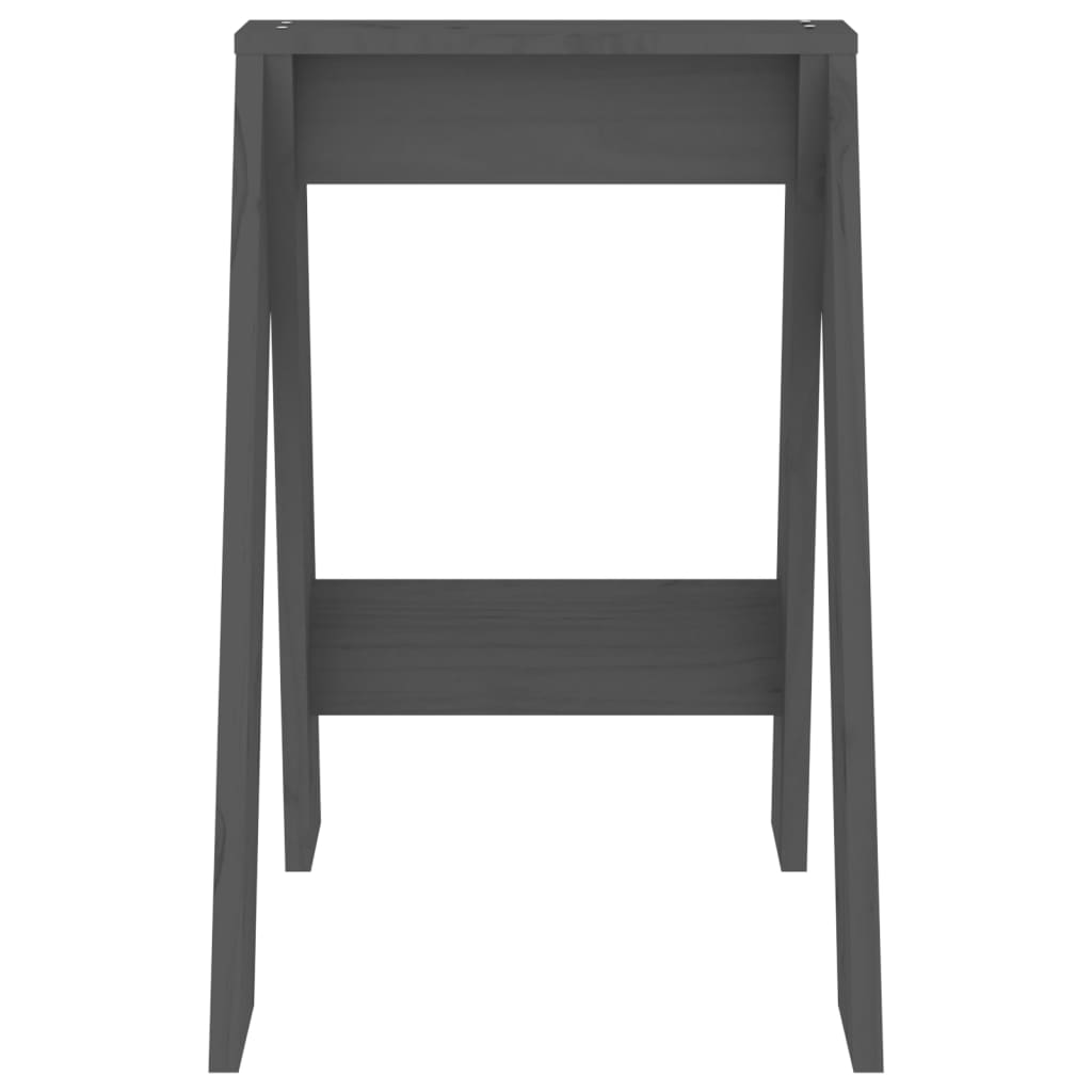 Hocker 2 Stk. 40x40x45 cm Massivholz Kiefer