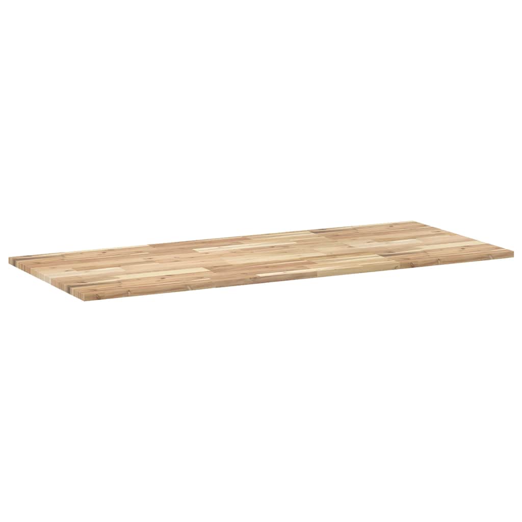 Schreibtischplatte Unbehandelt 60x50x2 cm Massivholz Akazie