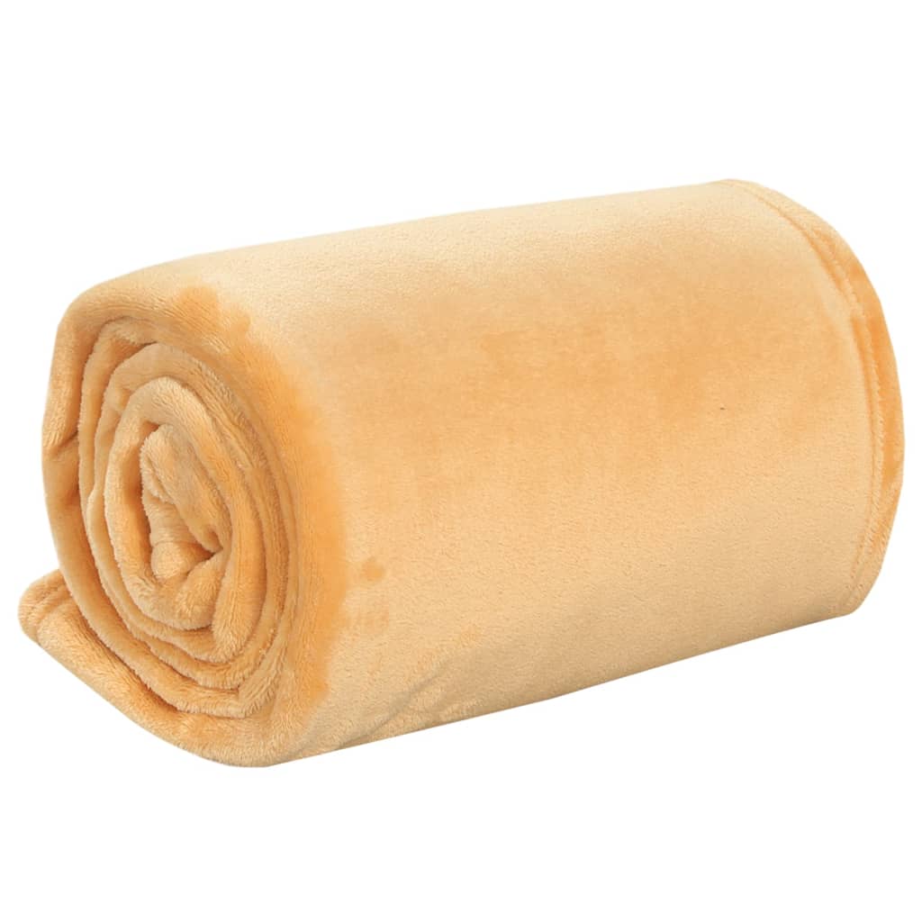 Decke Creme 130x170 cm Polyester