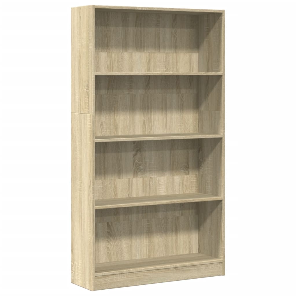 Bücherregal Weiß 40x24x75 cm Holzwerkstoff