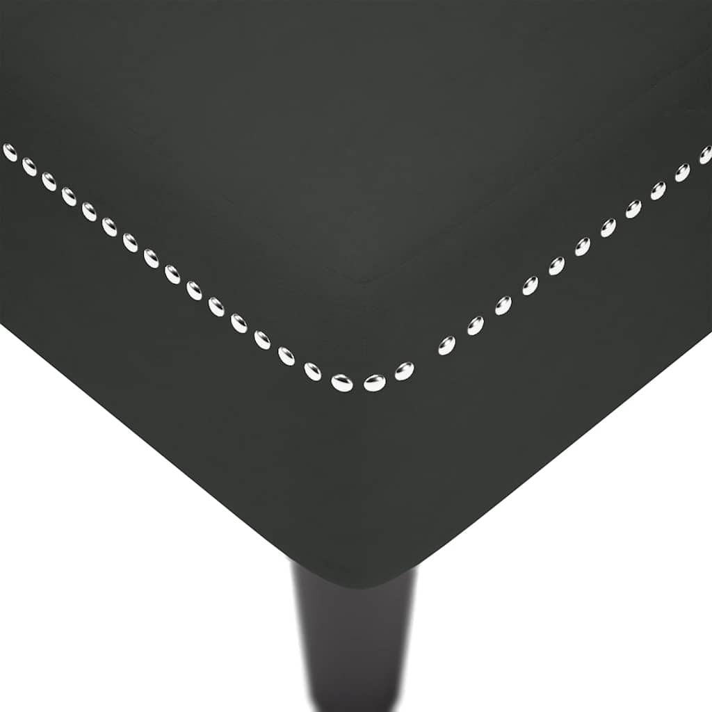 Chaiselongue mit Kissen und Rechter Armlehne Blau Samt